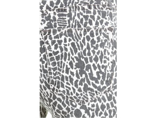 Frame - Frame Denim Le Skinny Jeans Noir Multi Animal Print Denim