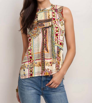 Johnny Was - Stano Ife High Neck Tank