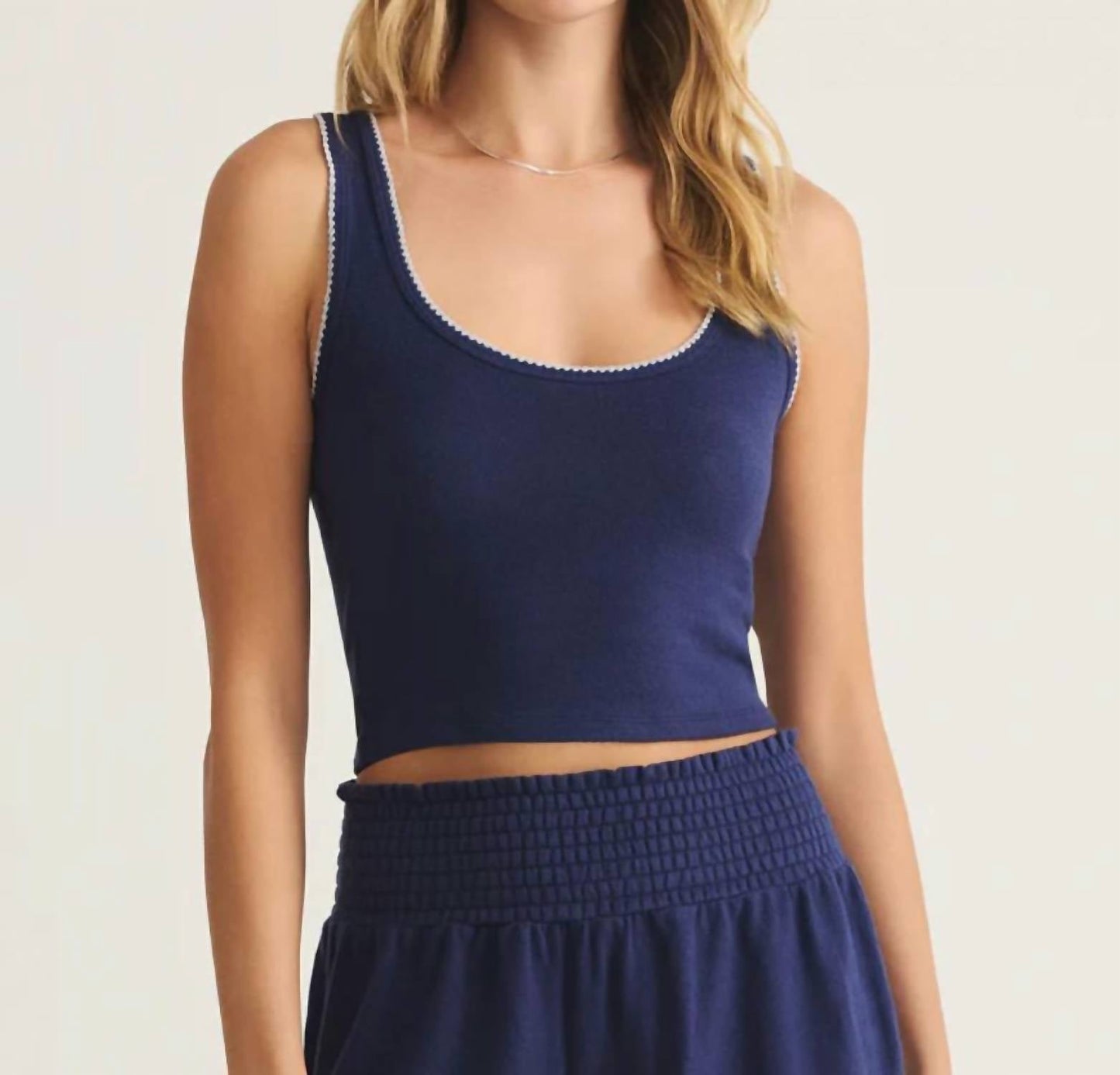 Z Supply - Casa Whipstitch Silky Jersey Tank Top