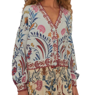 Farm Rio - Romantic Lightness Knit Cardigan