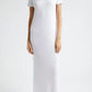 Atm - Rib Short Sleeve Maxi Dress