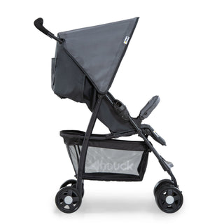 hauck Sport T13 Lightweight Compact Foldable Stroller Pushchair, Charcoal Stone