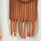 Ampere Creations - Women's Scarlet Fringe Phonecase Crossbody Bag