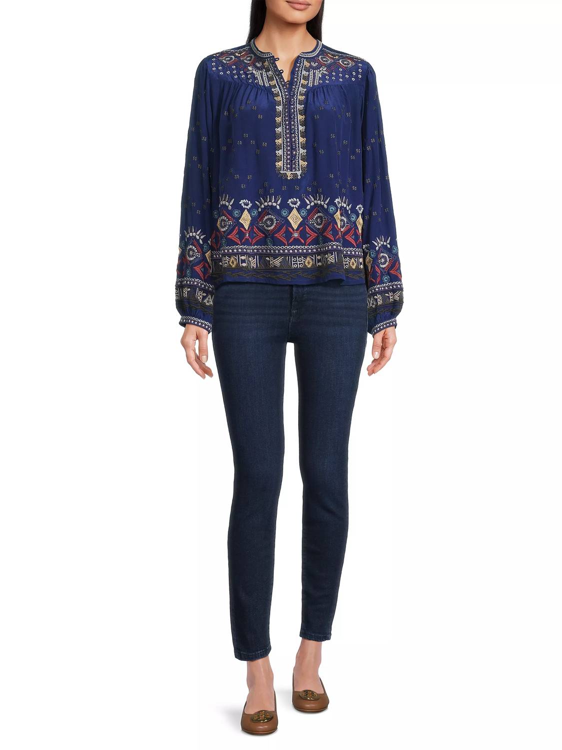 Johnny Was - Forest Fern Blouse