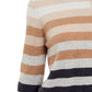 &Isla - Ariana Striped Cashmere Sweater