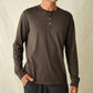 Fair Harbor - Saltaire Henley Long Sleeve Top