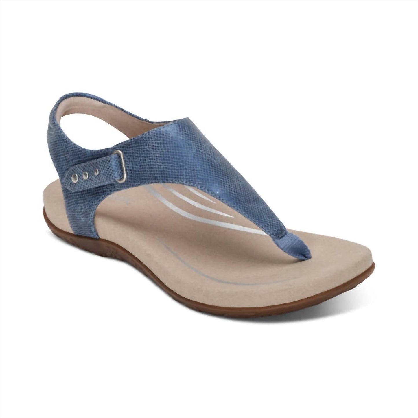 Aetrex - Women's Ellie Adjustable Quarter Strap Thong Sandal