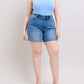 Judy Blue - High Rise Mid Length Dad Denim Short