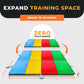 BalanceFrom Fitness 120 x 48" All Purpose Folding Gymnastics Exercise Mat, Multi