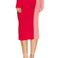 Steve Madden - TWO TONE MIDI SKIRT