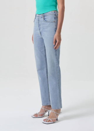 Agolde - High Rise Stovepipe Jeans