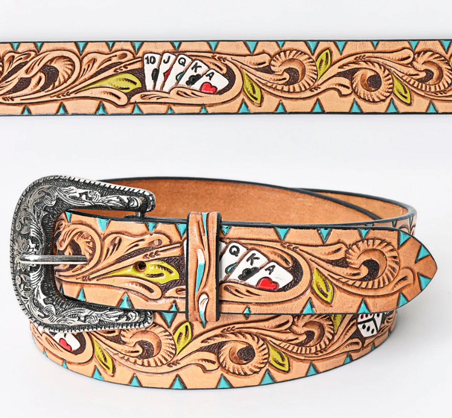 American Darling - Women's American Leather Cards Belt