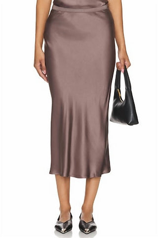 Anine Bing - Bar Silk Skirt