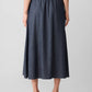 Eileen Fisher - Airy Organic Cotton Twill Pocket Skirt