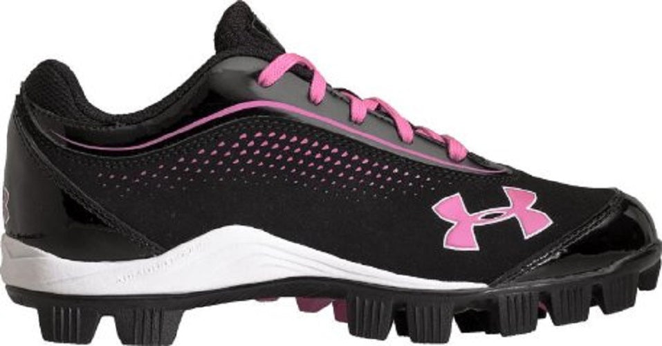 Under Armour Girl'S Leadoff Iv Low Jr. Shoes Black Size 5Y B(M) Us