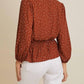 Gilli - V-neck Button-up Long Sleeve Shirt
