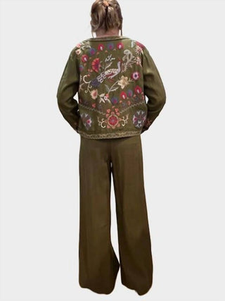 Johnny Was - GLORIA WIDE LEG PLEAT PANT