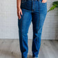 Judy Blue - High Rise Center Seam Detail Straight Jean