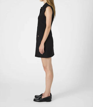 French Connection - Azra Twill Sleeveless Button Dress