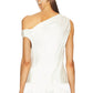 Enza Costa - Satin Bias Shoulder Top