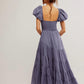 Free People - Sundrenched Short Sleeve Maxi Dress