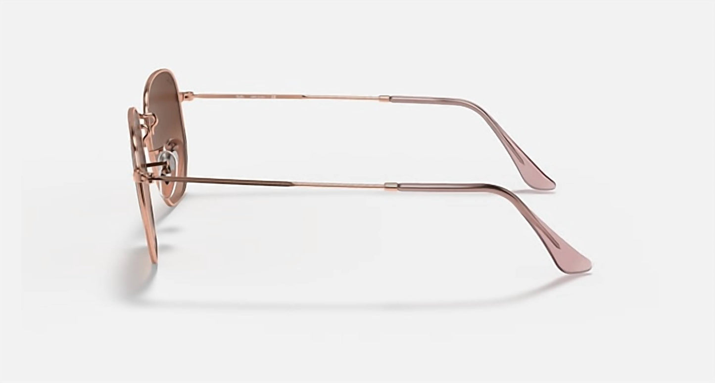 Ray Ban - Hexagonal Flat Lens Medium Non Polarized Sunglasses Rb3548n 9069a5