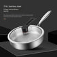316l Stainless Steel Frying Pan with Glass Lid