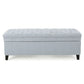 Juliana - Storage Ottoman With Birch Legs