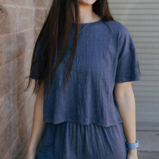 Z Supply - Sway Textured Cropped Tee