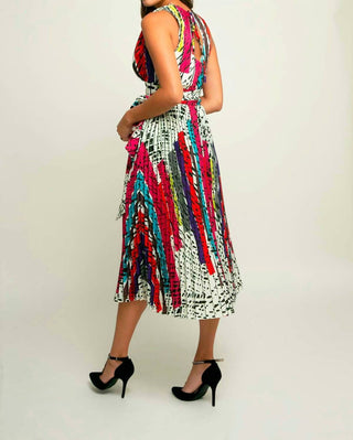 Eva Franco - Odette Pleated Midi Dress