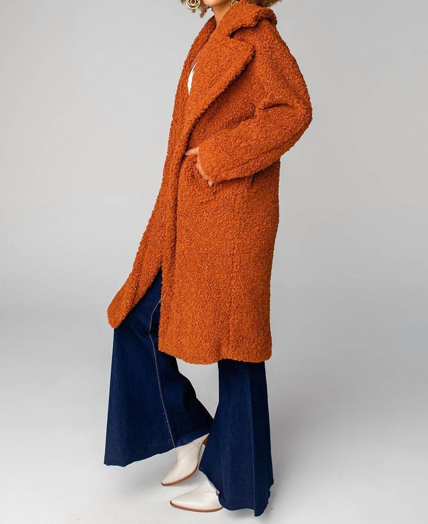 Buddylove - Zoey Oversized Teddy Faux Fur Coat