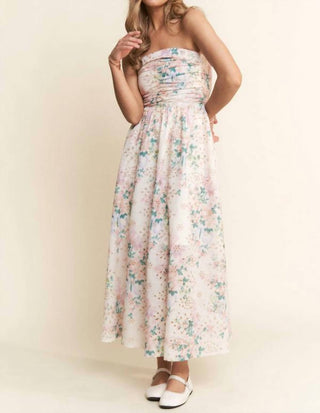 J.Nna - Hello Dear Eyelet Midi Dress