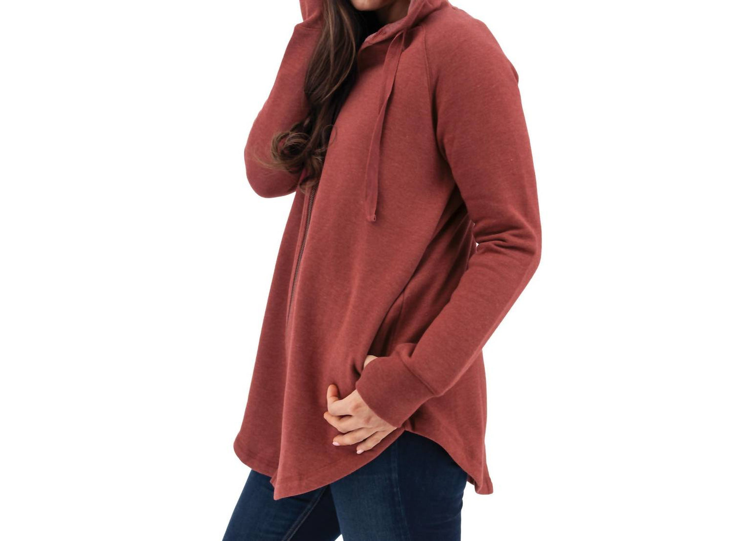 Old Ranch - Oversized Fleece Hoodie Jacket