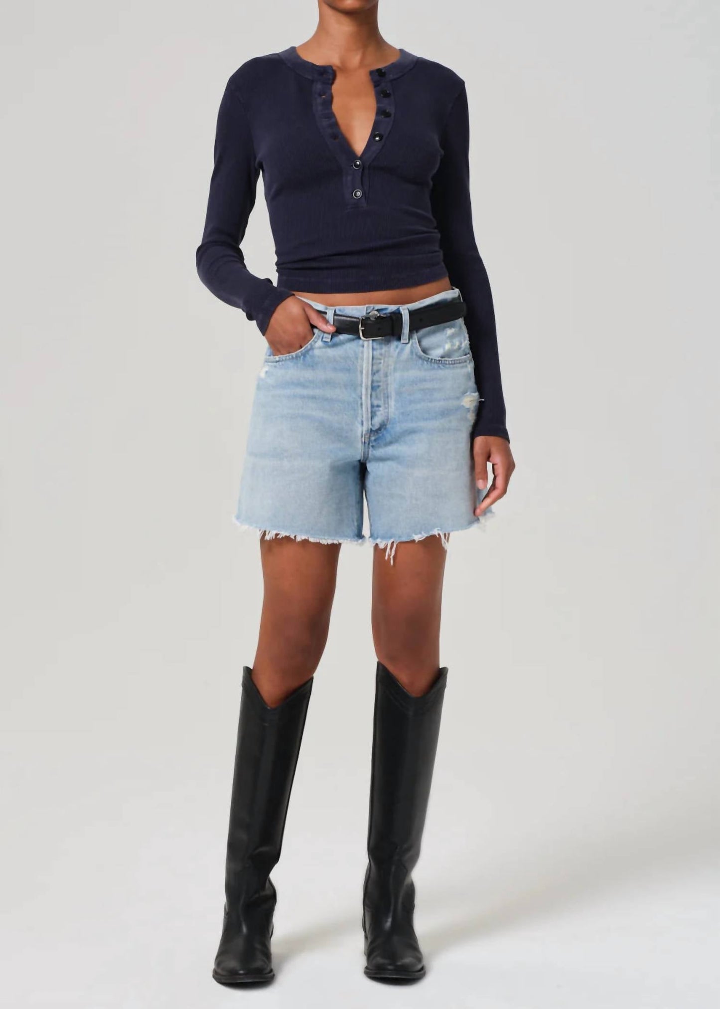 Citizens Of Humanity - Marlow Long Denim Short