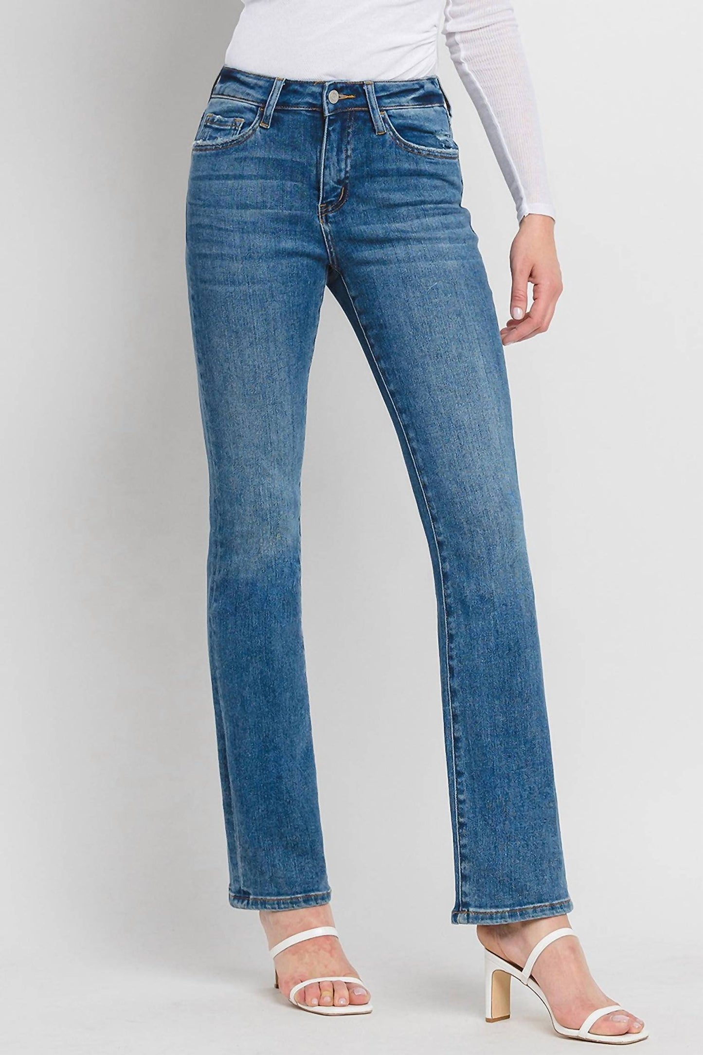 Vervet By Flying Monkey - Slim Boot Cut Jeans