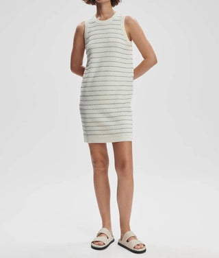 Varley - Mindy Contrast Stitch Knit Dress