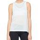 Nike Women's Breathe Cutout Back Tank Top Blue Size Large