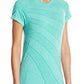 Saucony Women's Dash Seamless Short Sleeve Top Green Size Large