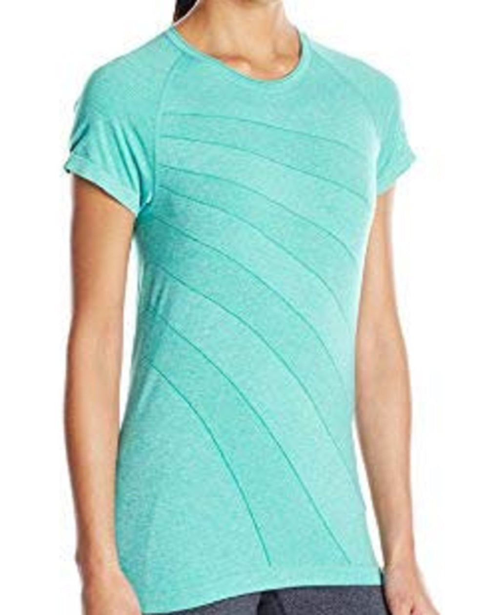 Saucony Women's Dash Seamless Short Sleeve Top Green Size Large