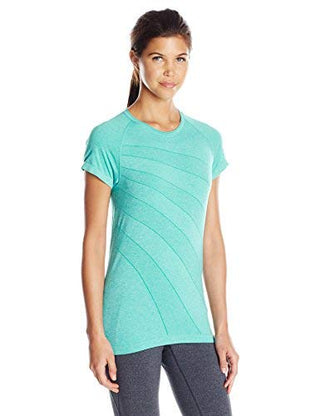 Saucony Women's Dash Seamless Short Sleeve Top Heather Size Small