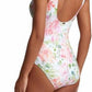Ralph Lauren - Ruffle Floral Print One Piece Swimsuit