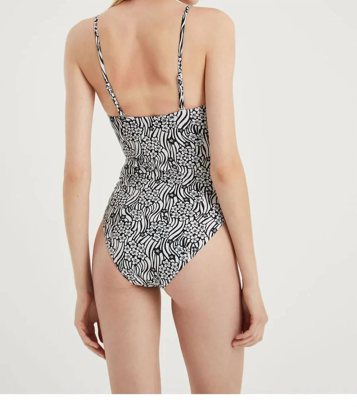 Compania Fantastica - Floral Print Swimsuit