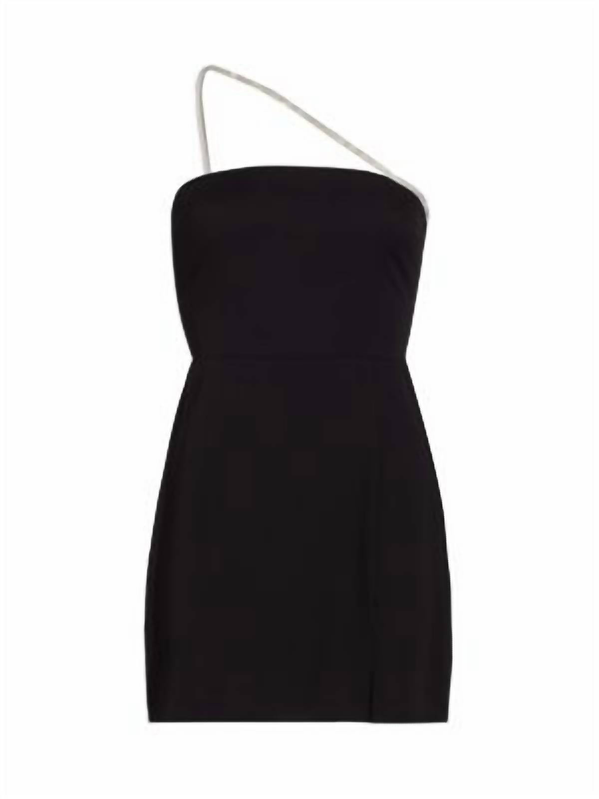 Amanda Uprichard - Dream Diamante Strap Cocktail Dress
