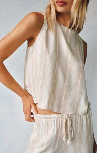 Bella Dahl - Sleeveless Button Back Top