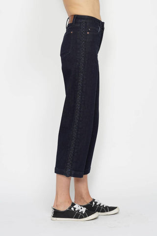 Judy Blue - High Waist Side Braid Detail Jeans