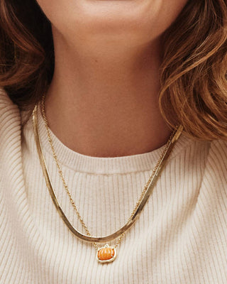 Kendra Scott - Women's Pumpkin Short Pendant Necklace