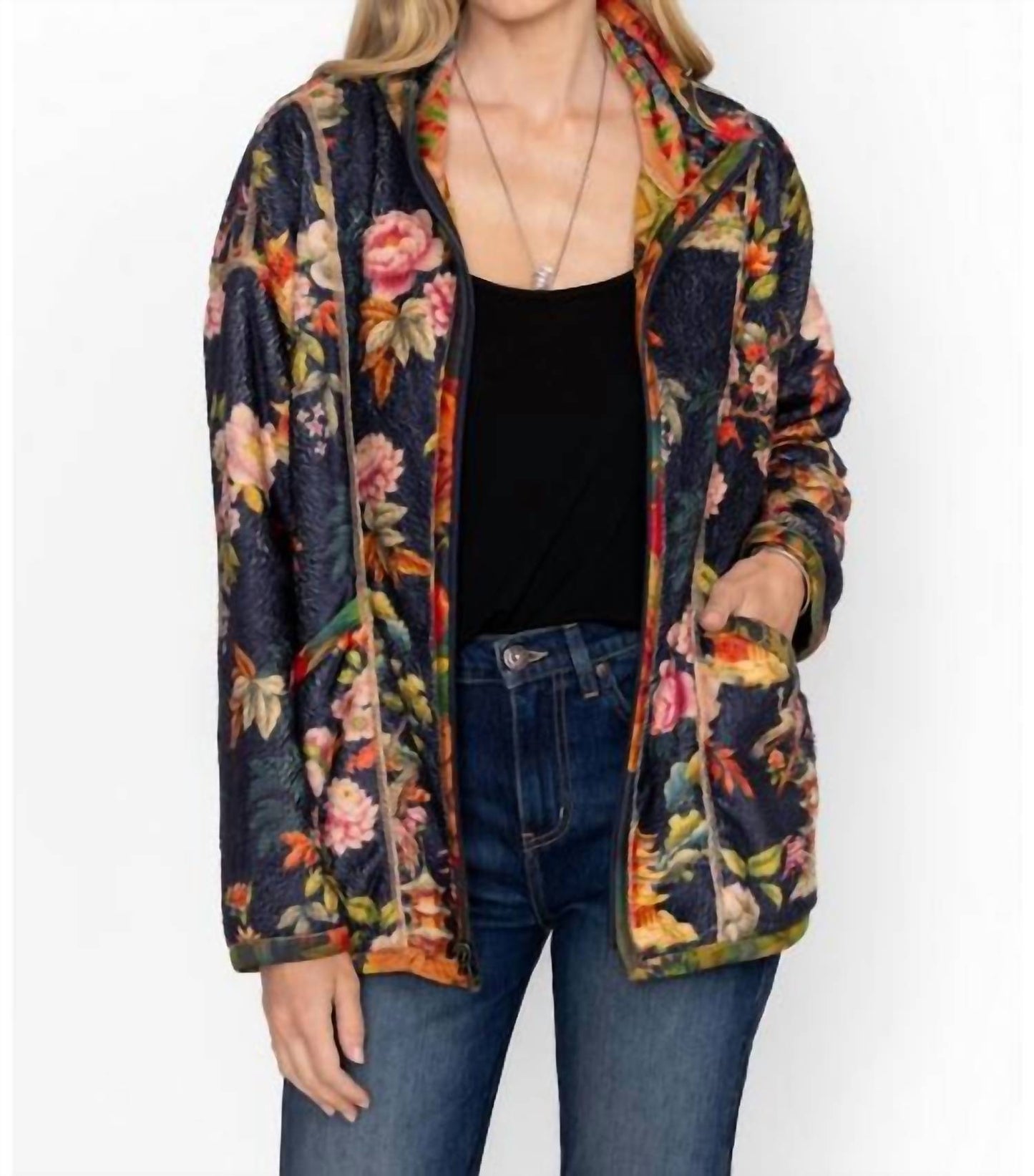 Johnny Was - JOAN SHERPA JACKET (REVERSIBLE)