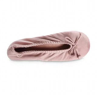Isotoner - Women's Stretch Satin Eco Comfort Ballerina Slipper