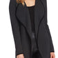 Vince Camuto Herringbone Cardigan - Rich Black