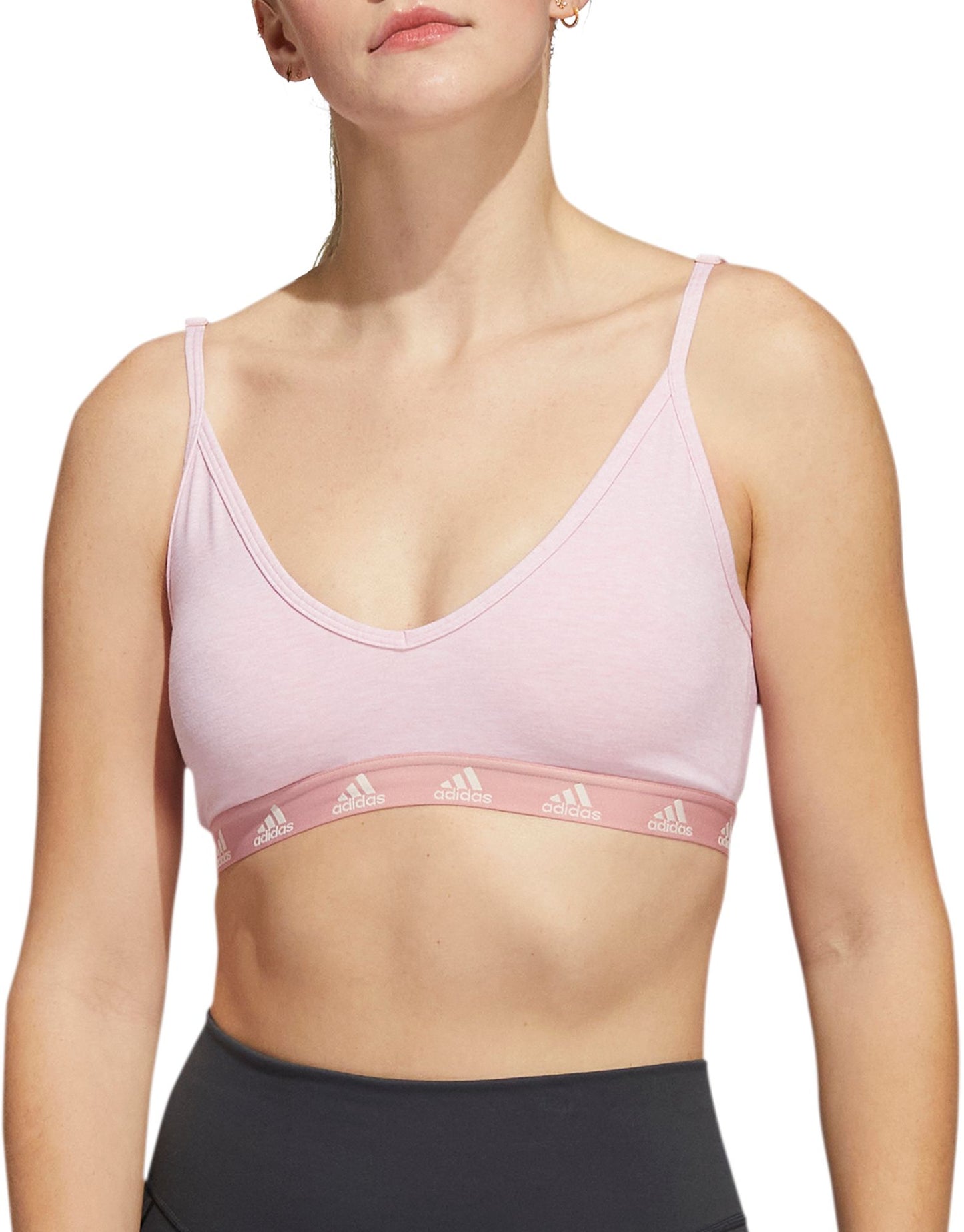 Adidas Women's Purebare Light Support Bra - MAC Pink